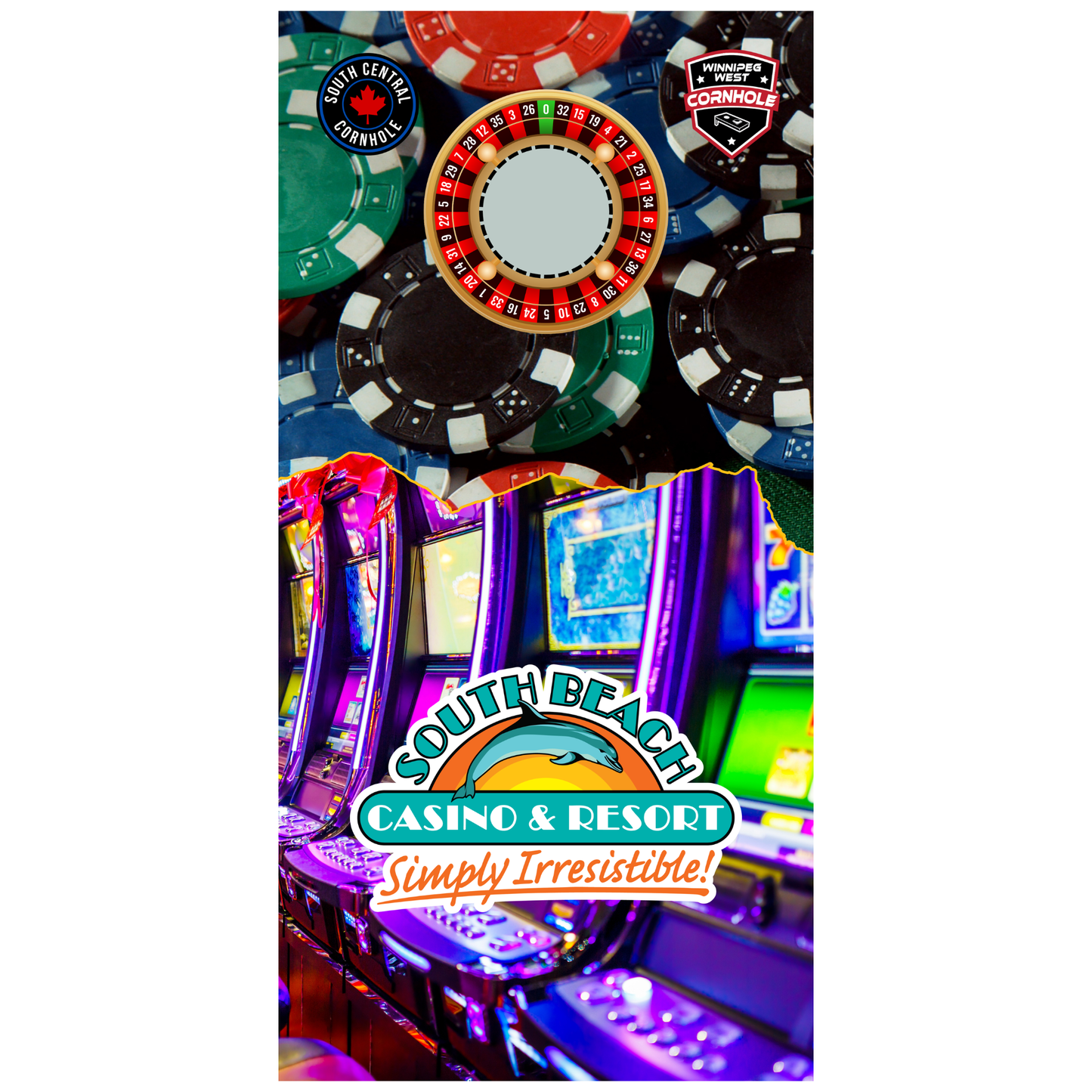 Custom Design Cornhole Boards