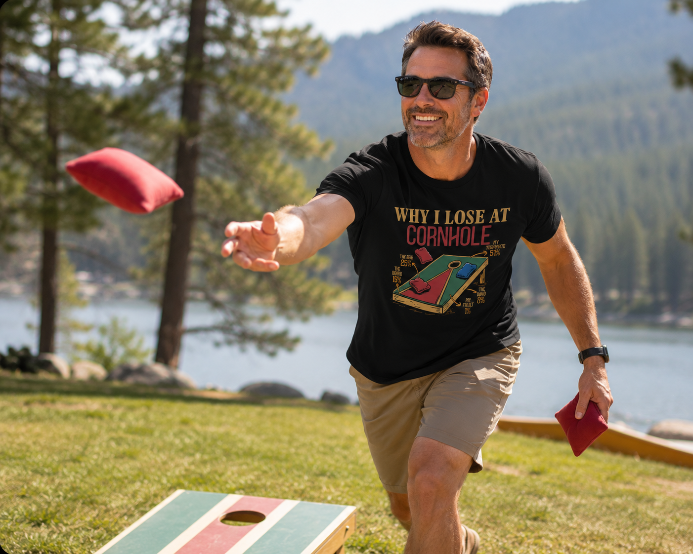 Why I Lose At Cornhole Shirt