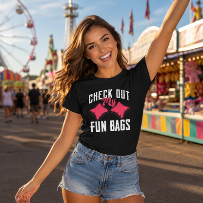 Check Out My Fun Bags Shirt