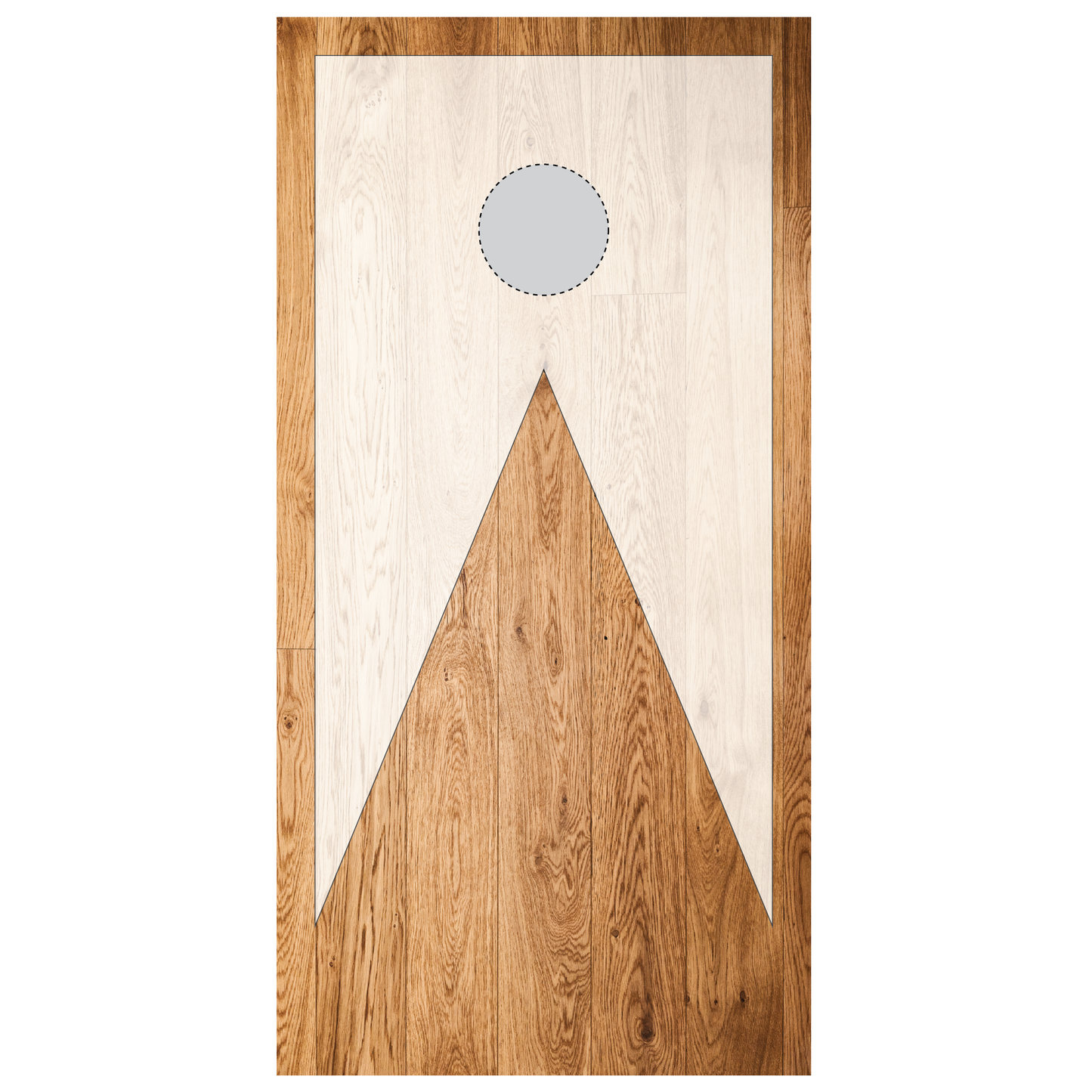 Wooden Triangle Series Professional Cornhole Board