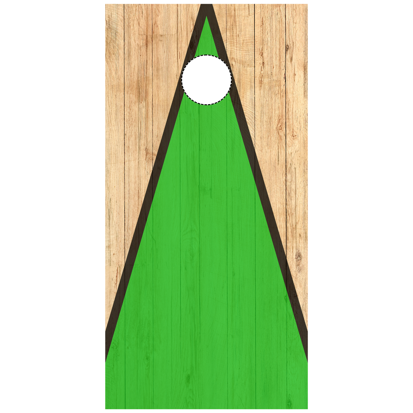Wooden Triangle Series Professional Cornhole Board