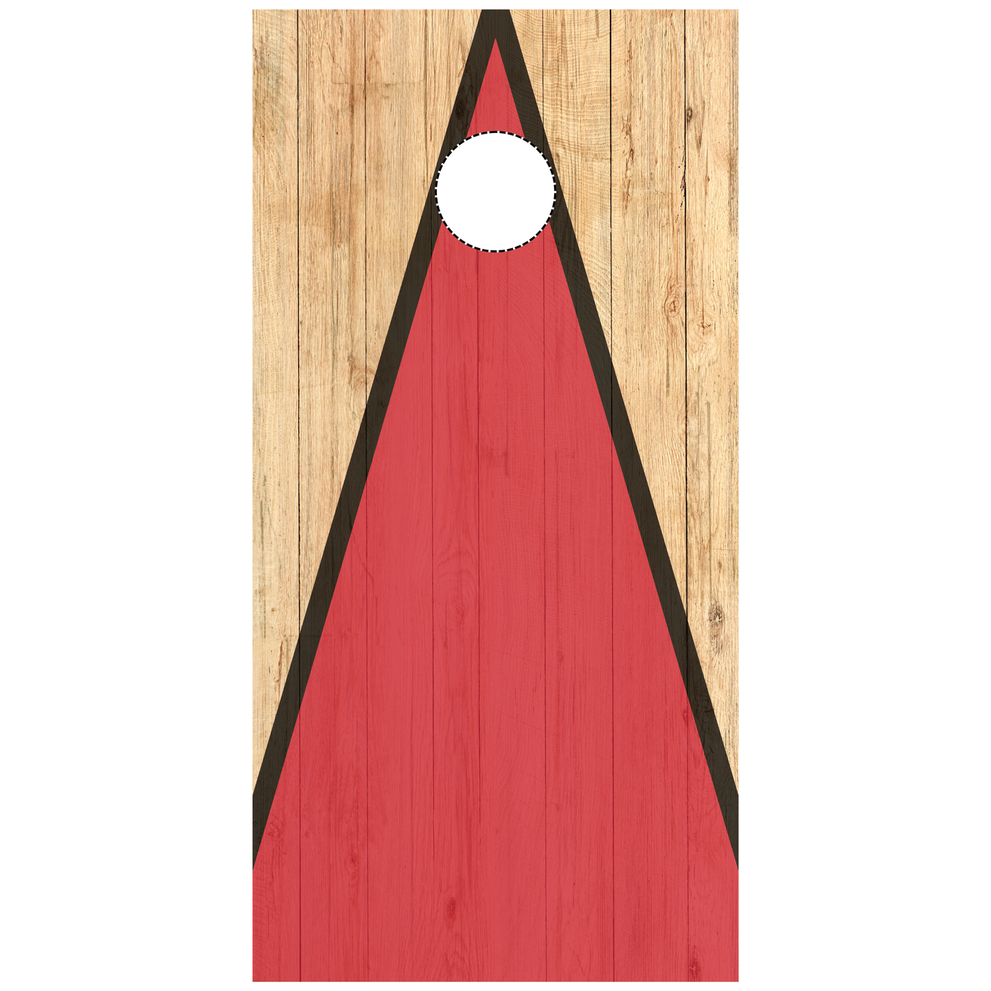 Wooden Triangle Series Professional Cornhole Board