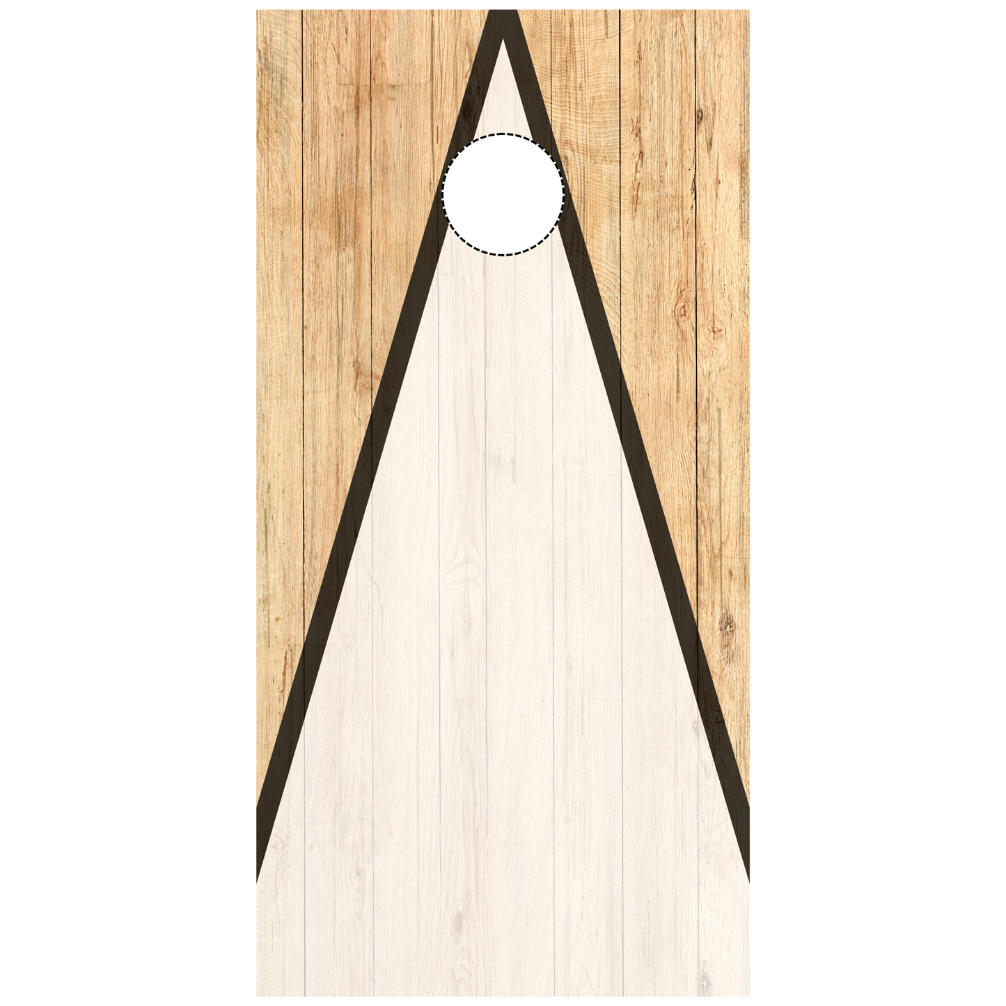 Wooden Triangle Series Professional Cornhole Board