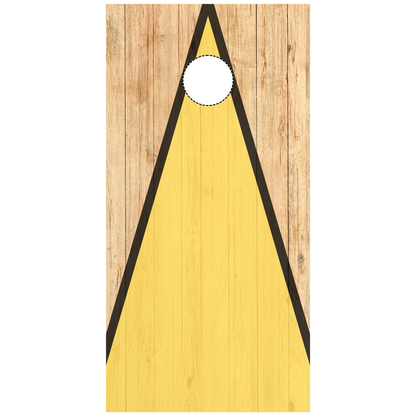 Wooden Triangle Series Professional Cornhole Board