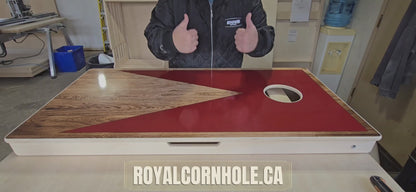 Royal Canadian Style Professional Cornhole Board